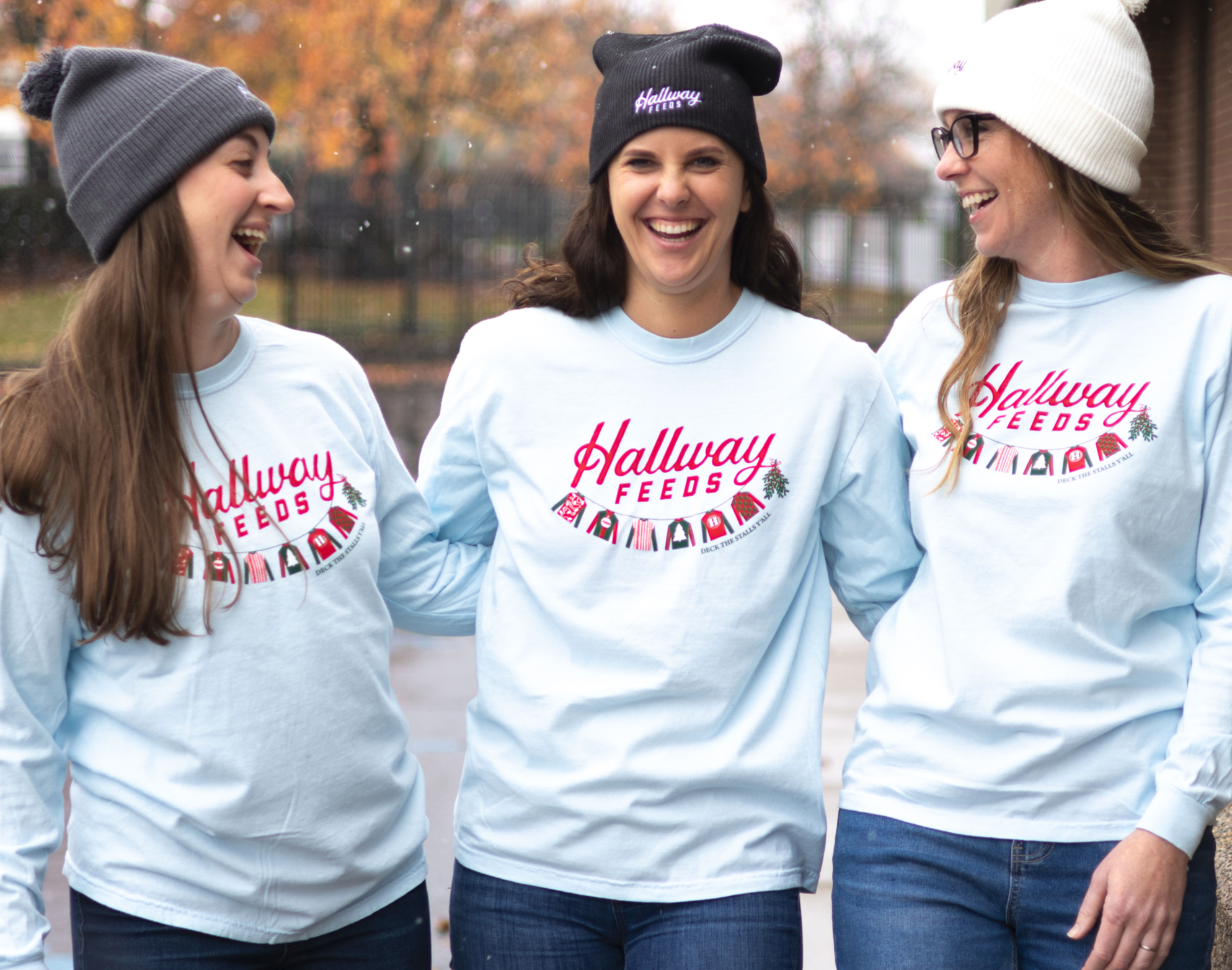 Deck The Stalls Shirt: reduced from $25 down to $20 while supplies last!