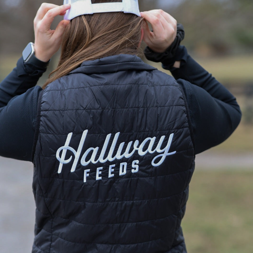 Black Hallway Feeds Vest