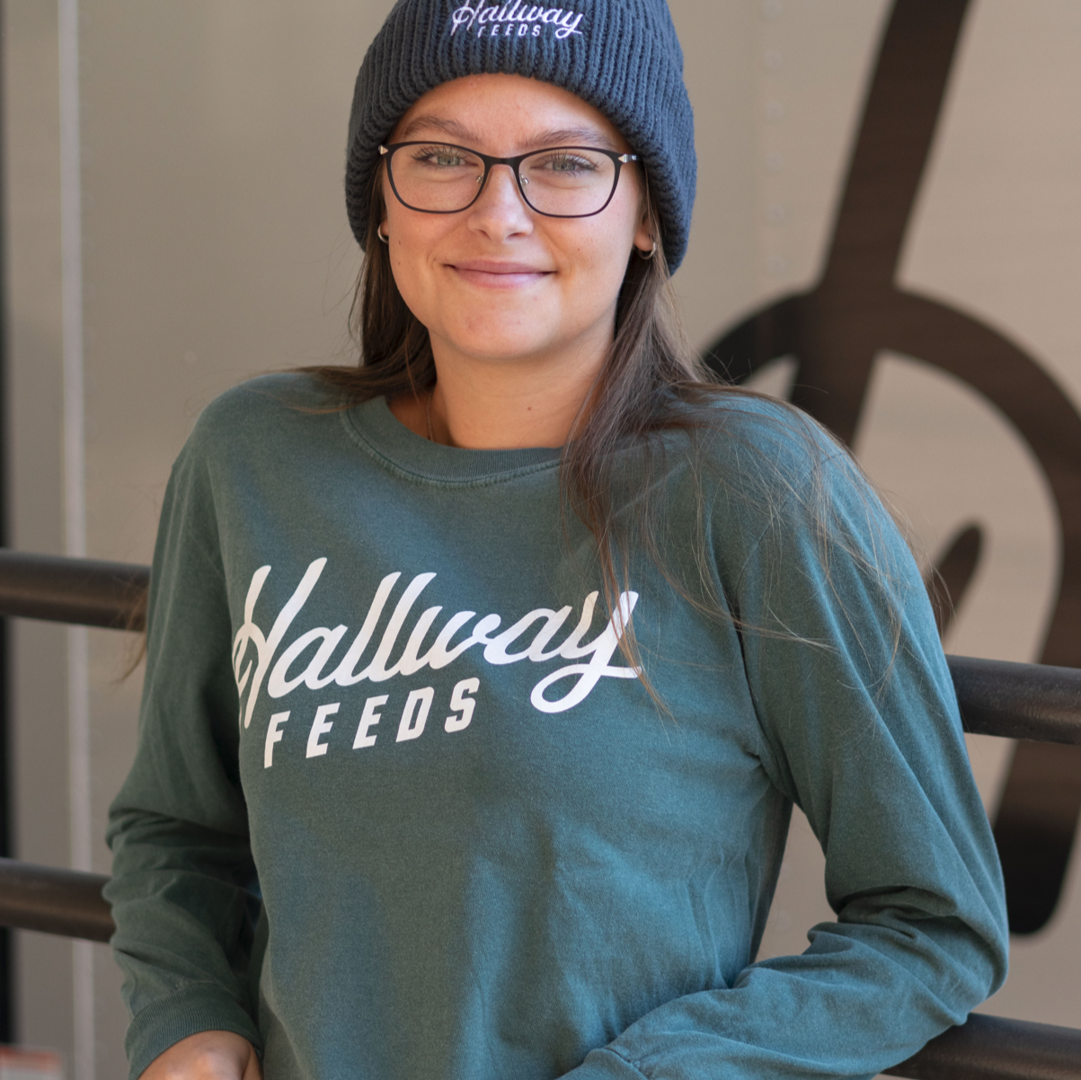 Hallway Feeds Logo Long Sleeve T-Shirt