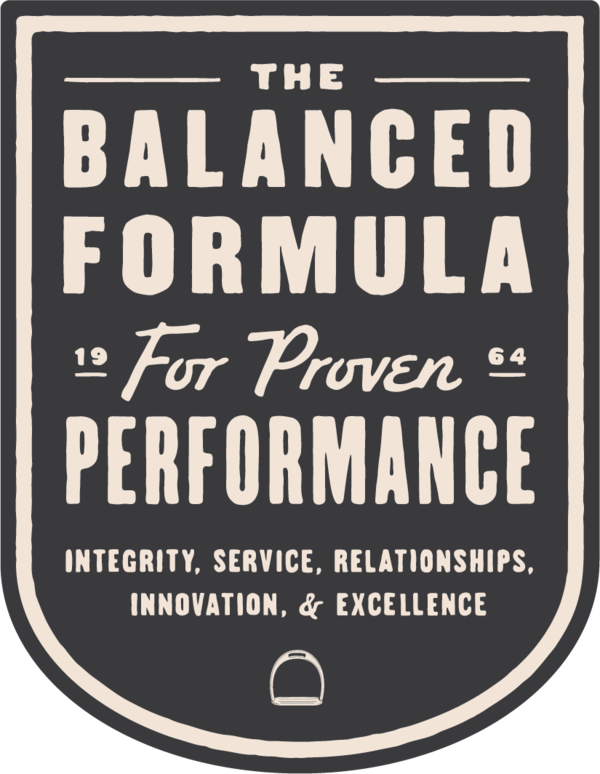 The balanced formula for proven performance — integrity, service, relationships, innovation and excellence